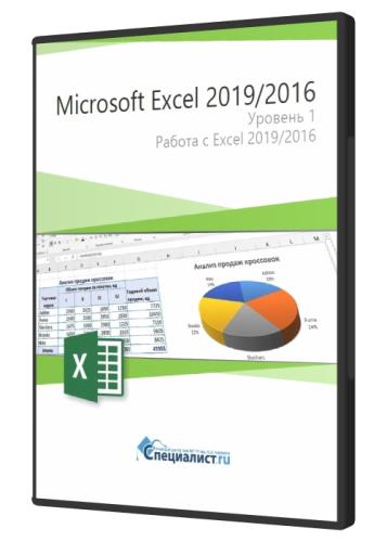Microsoft Excel 2019/2016. Уровень 1. Работа с Excel 2019/2016 (2020) PCRec