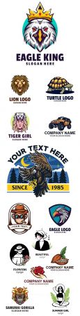 Brand name company business corporate logos design 100