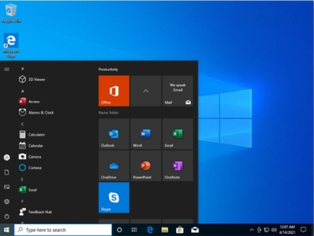 Windows 10 Pro Version 21H1 Build 19043.928 X64 incl Office 2019 Pro Plus en-US April 2021