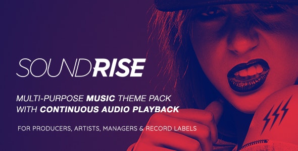 SoundRise v1.5.7 - Artists, Producers and Record Labels Theme 5122eed0197e33b7e4d134fe4aeb08e9