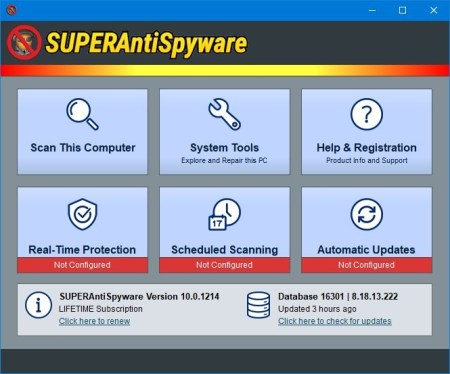 SUPERAntiSpyware Professional X 10.0.1222 Multilingual