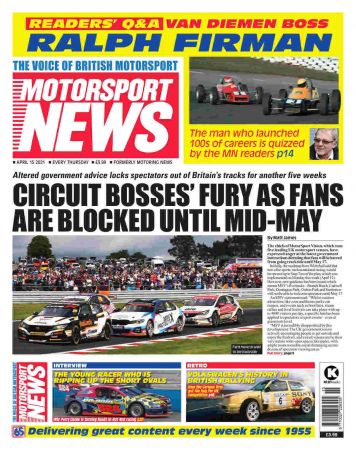 Motorsport News   15 April 2020