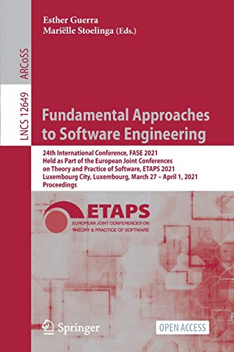 Fundamental Approaches to Software Engineering: 24th International Conference