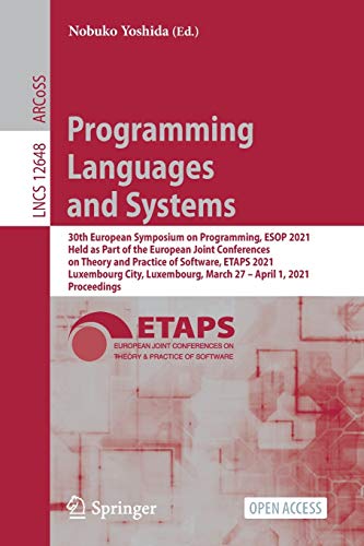 Programming Languages and Systems: 30th European Symposium on Programming