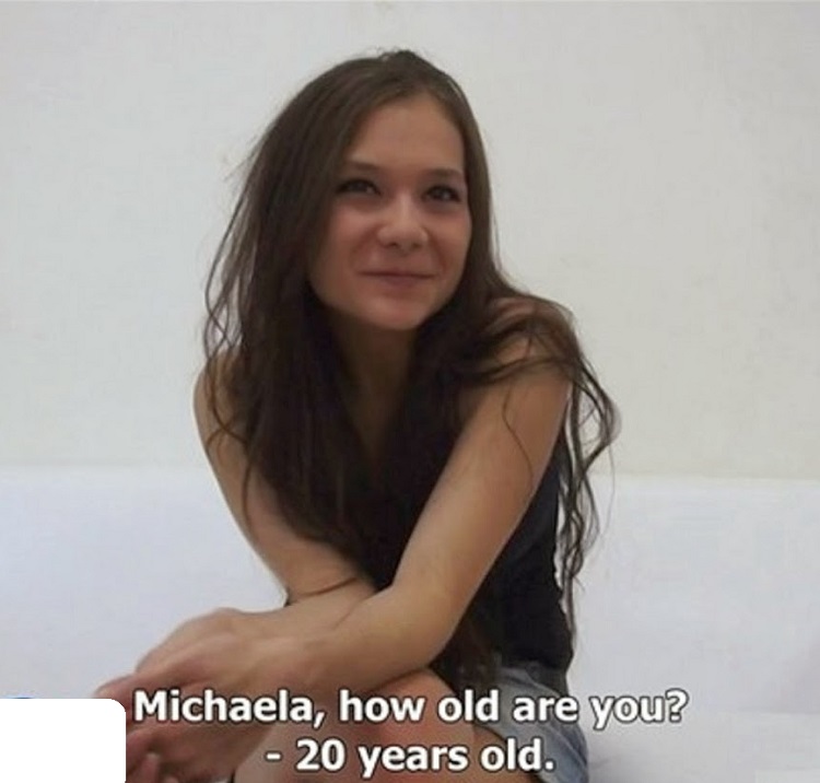 Michaela Teen On Czech Porn Casting