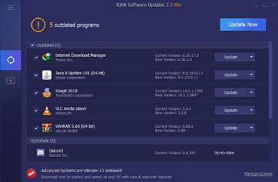 IObit Software Updater Pro 4.0.0.87 Multilingual + Portable
