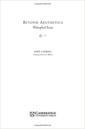 Beyond Aesthetics: Philosophical Essays