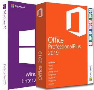 Windows 10 Enterprise 2019 LTSC 10.0.17763.1879 (x64) With Office 2019 Pro Plus Preactivated Apri...