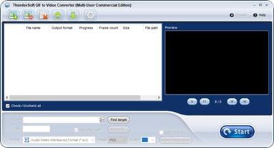 ThunderSoft GIF to Video Converter 3.6.0.0