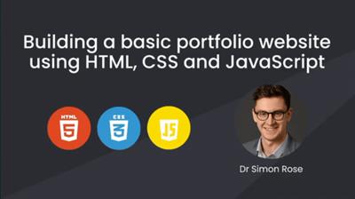 Skillshare - Building a basic portfolio website using HTML, CSS and JavaScript