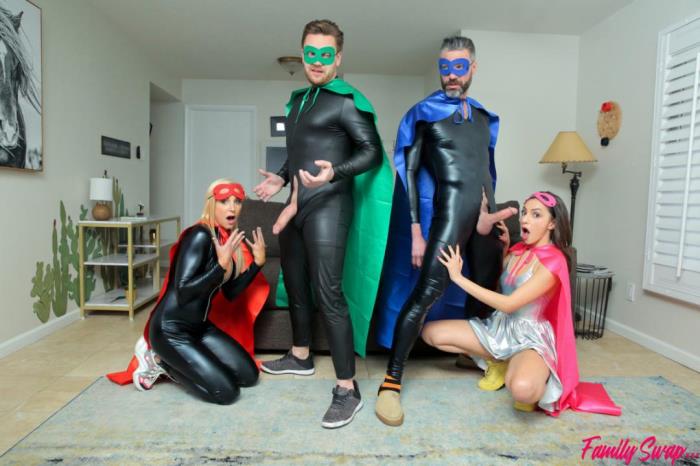 Hime Marie, Sophia West - When My Swap Family Does A Super Hero Event [HD 793 MB]