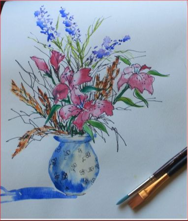 Experience Watercolours "Welcome Spring!"