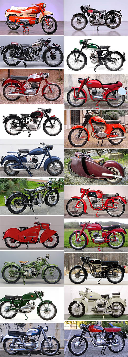 Italian Vintage and Classic Motorcycles Photos