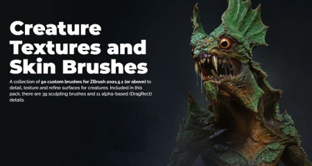 Creature Textures and Skin Brushes