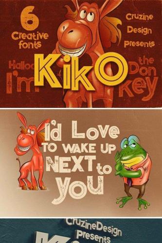 Kiko - Funny Display Font
