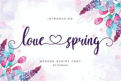 love spring Font