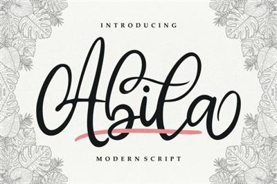 Abila | Modern Script