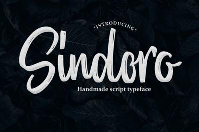 Sindoro   Handmade Script
