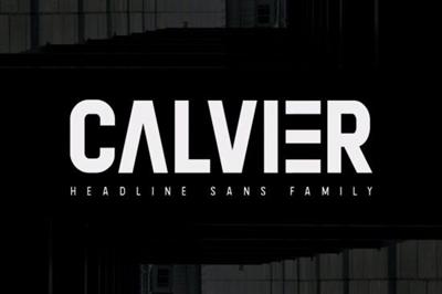 Calvier   Headline Sans Family LF4GFC7