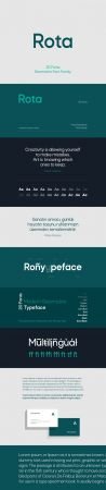 Rota   Geometric Sans Serif Font Family [20 Weights]