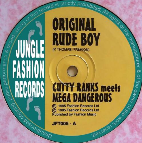 Cutty Ranks - Original Rude Boy Style / Dark Justice (Remixes) [JFT006]