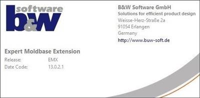 BUW EMX (Expert Moldbase Extentions) 13.0.2.1  (x64) for Creo