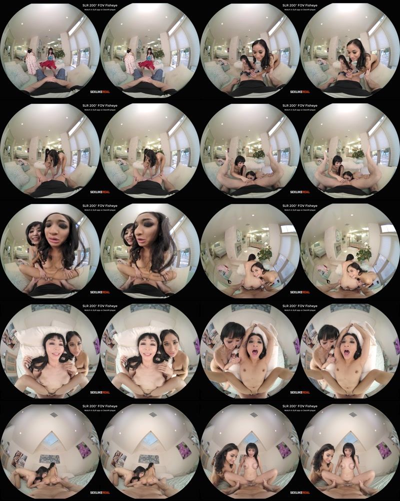 SLR Originals: Marica Hase, Avery Black (Time Stops Japanese Lolitas / 19.04.2021) [Oculus Rift, Vive | SideBySide] [2900p]