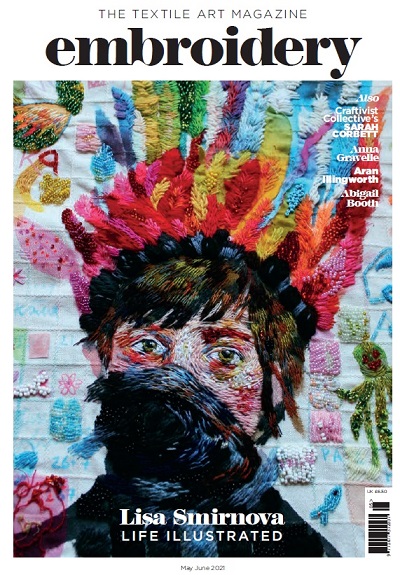 Embroidery Magazine - May/June 2021