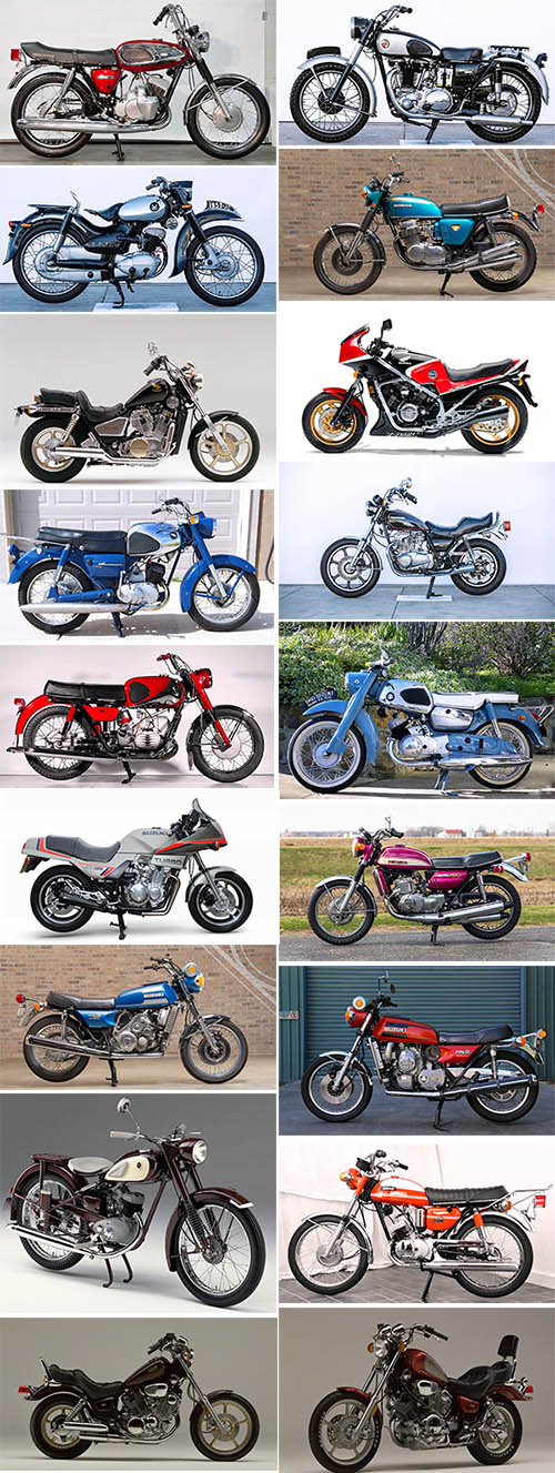 Japanese Motorcycles 1950 - 1980s