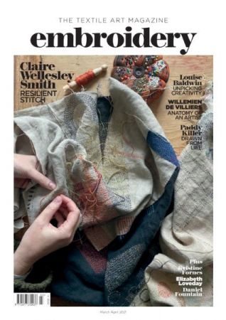 Embroidery Magazine   March/April 2021