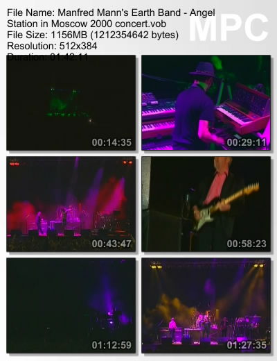 Manfred Mann's Earth Band - Angel Station in Moscow 2000 (DVDRip)