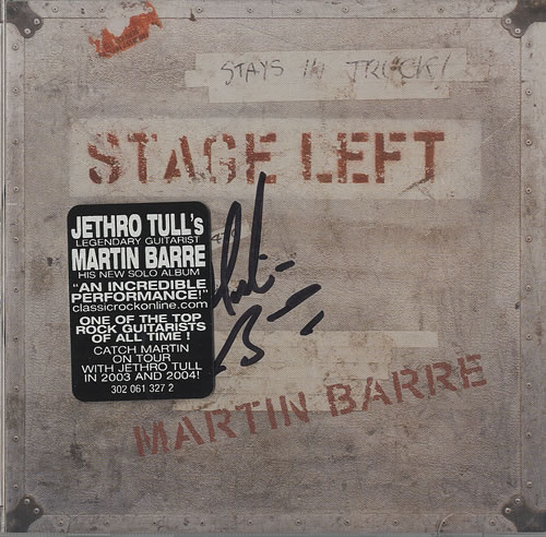 Martin Barre - Stage Left 2003