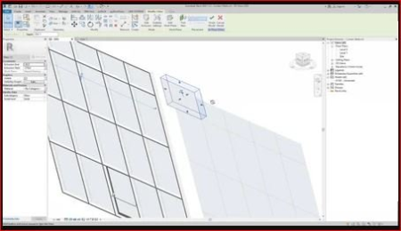 Revit Panelling pt1 Curtain Walls,Curtain Systems and Sloped Glazing