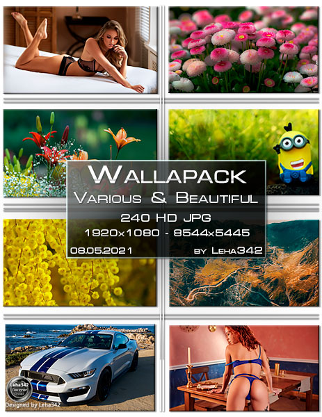 Wallapack Various & Beautiful HD by Leha342 08.05.2021