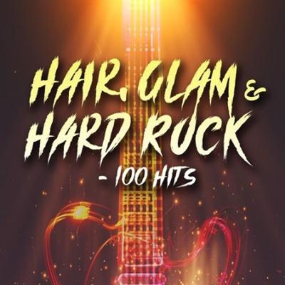 VA   Hair, Glam & Hard Rock   100 Hits (2021)
