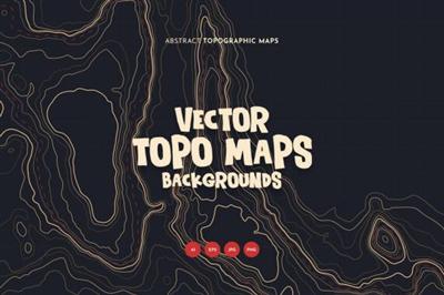 Topographic Map Backgrounds