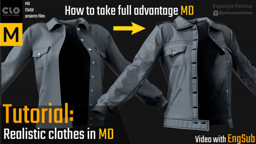 ArtStation - Tutorial Realistic clothes in MD