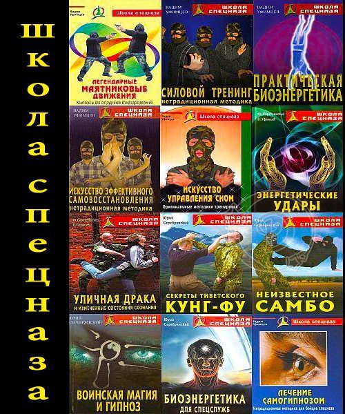 Школа спецназа. Сборник из 23 книг (2004-2016) PDF, FB2