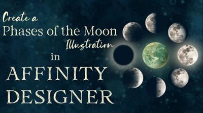 Affinity Designer for iPad: Create a Moon Phase Illustration Using the Transparency  Tool