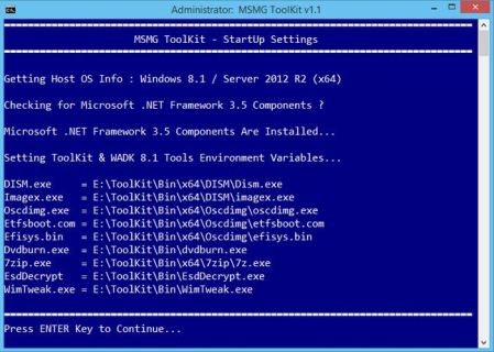 MSMG Toolkit 11.5