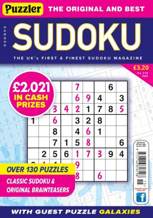 Puzzler Sudoku   Issue 215, 2021