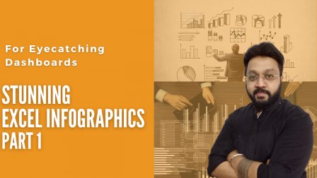 SkillShare - Stunning Excel Infographics for Eye Catching Dashboards and Data Visualization Part 1