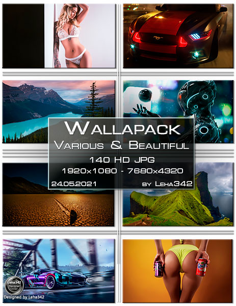 Wallapack Various & Beautiful HD by Leha342 24.05.2021