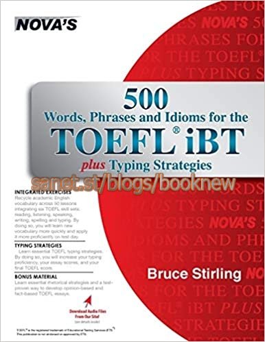500 Words, Phrases, and Idioms for the TOEFL iBT