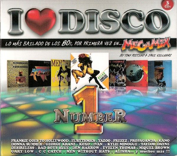 I Love Disco 80s Number 1 (3CD) (2015) Mp3