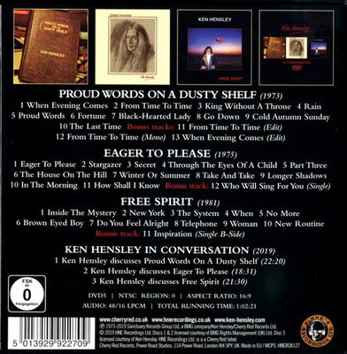 Ken Hensley - The Bronze Records (1973 -1981) (2019) 3CD