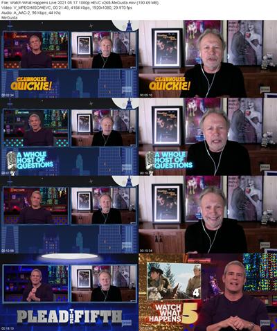 Watch What Happens Live 2021 05 17 1080p HEVC x265 