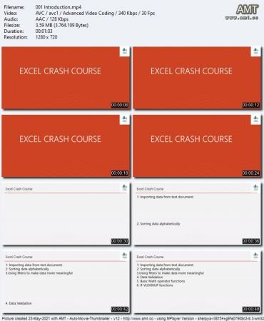 Excel Crash Course by FinXcel Academy
