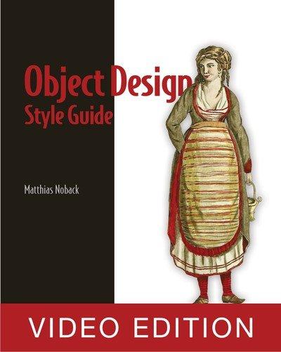 Object Design Style Guide video edition