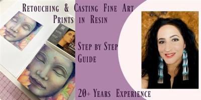 Retouching & Casting Fine Art Prints In Resin